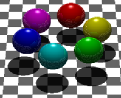Example ray-traced image